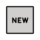 NEW button - OpenMoji