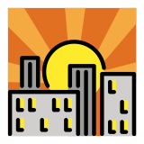 Sunset - OpenMoji