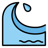 Water wave - OpenMoji