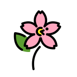 Cherry blossom - OpenMoji