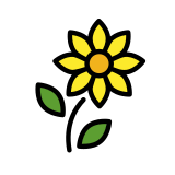 Sunflower - OpenMoji