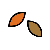Fallen leaf - OpenMoji