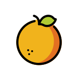 Tangerine - OpenMoji