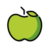 Green apple - OpenMoji