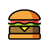 Hamburger - OpenMoji
