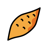 Roasted sweet potato - OpenMoji