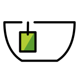 Teacup without handle - OpenMoji