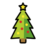 Christmas tree - OpenMoji