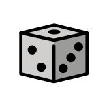 Game die - OpenMoji