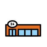 Convenience store - OpenMoji