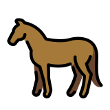 Horse - OpenMoji