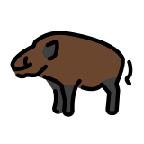 Boar - OpenMoji
