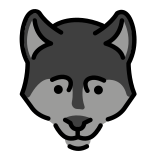 Wolf - OpenMoji