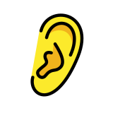 Ear - OpenMoji