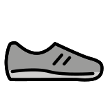 Running shoe - OpenMoji