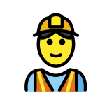 Construction worker - OpenMoji