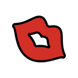 Kiss mark - OpenMoji