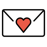 Love letter - OpenMoji