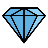 Gem stone - OpenMoji