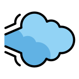 Dashing away - OpenMoji