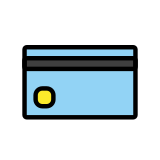 Credit card - OpenMoji