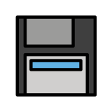 Floppy disk - OpenMoji