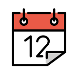 Calendar - OpenMoji