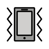 Vibration mode - OpenMoji