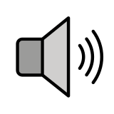 Speaker high volume - OpenMoji