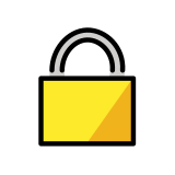 Locked - OpenMoji