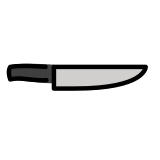 Kitchen knife - OpenMoji