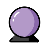Crystal ball - OpenMoji