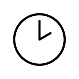 Two o’clock - OpenMoji