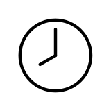 Eight o’clock - OpenMoji