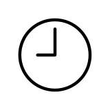 Nine o’clock - OpenMoji