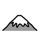 Mount fuji - OpenMoji