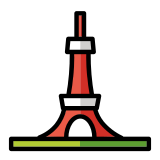 Tokyo tower - OpenMoji