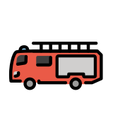 Fire engine - OpenMoji