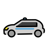 Police car - OpenMoji