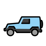 Sport utility vehicle - OpenMoji