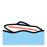 Speedboat - OpenMoji