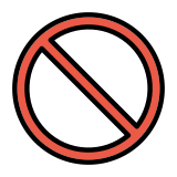 Prohibited - OpenMoji