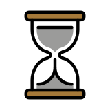 Hourglass not done - OpenMoji