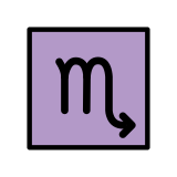 Scorpio - OpenMoji