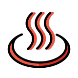 Hot springs - OpenMoji