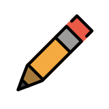 Pencil - OpenMoji