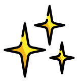 Sparkles - OpenMoji