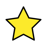 Star - OpenMoji