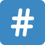 Keycap: # - Twitter / X