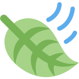 Leaf fluttering in wind - Twitter / X